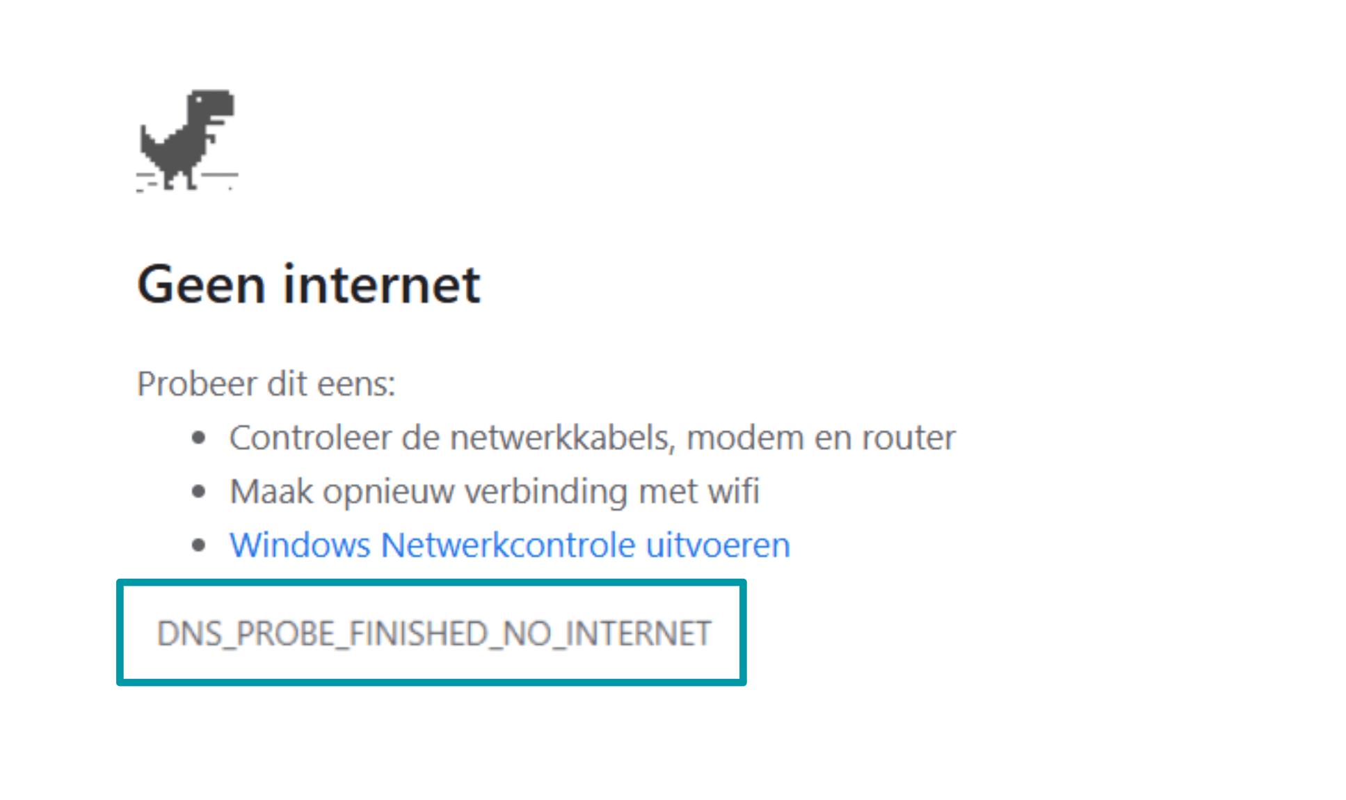 Dns Resolution Failure Nl