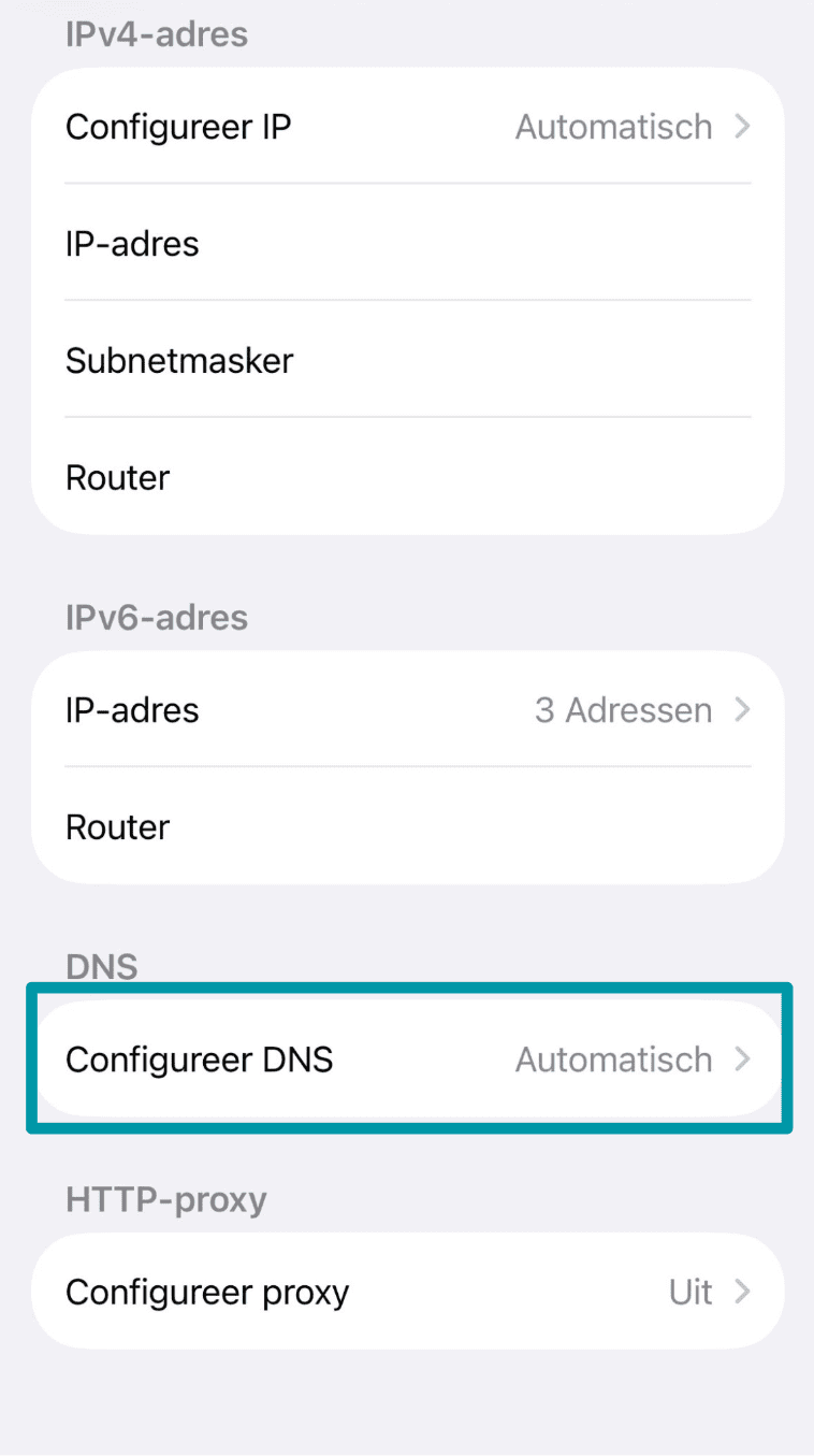 Tap Configure Dns Nl