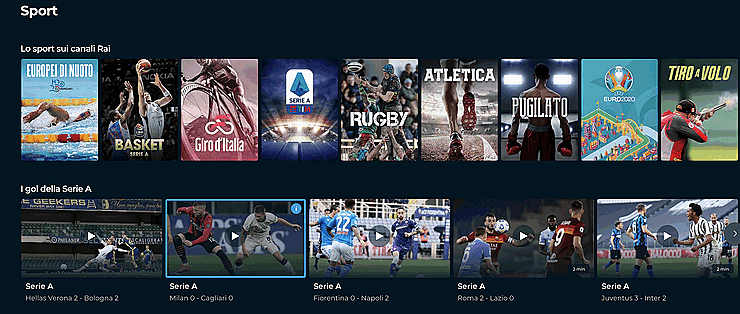 Watch Sports Live On Raiplay With Vpn