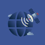 How does satellite internet work?