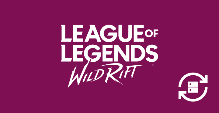 Válts League of Legends: Wild Rift régiót.