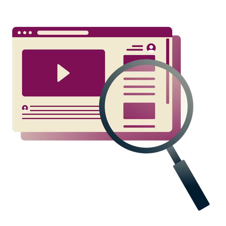 Лупа позволяет более детально рассмотреть происходящее на компьютере.