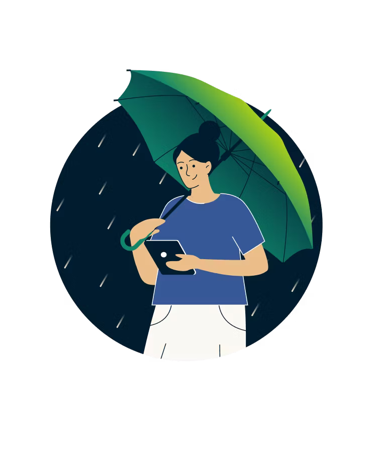 Network Lock detiene todo el tráfico de Internet cuando se interrumpe la conexión a la VPN. Lámpara que ilumina a una computadora protegida.