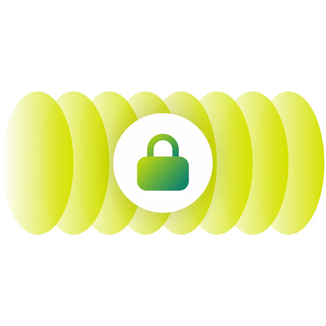 Disguise your IP address: Potted plants hiding an IP address.