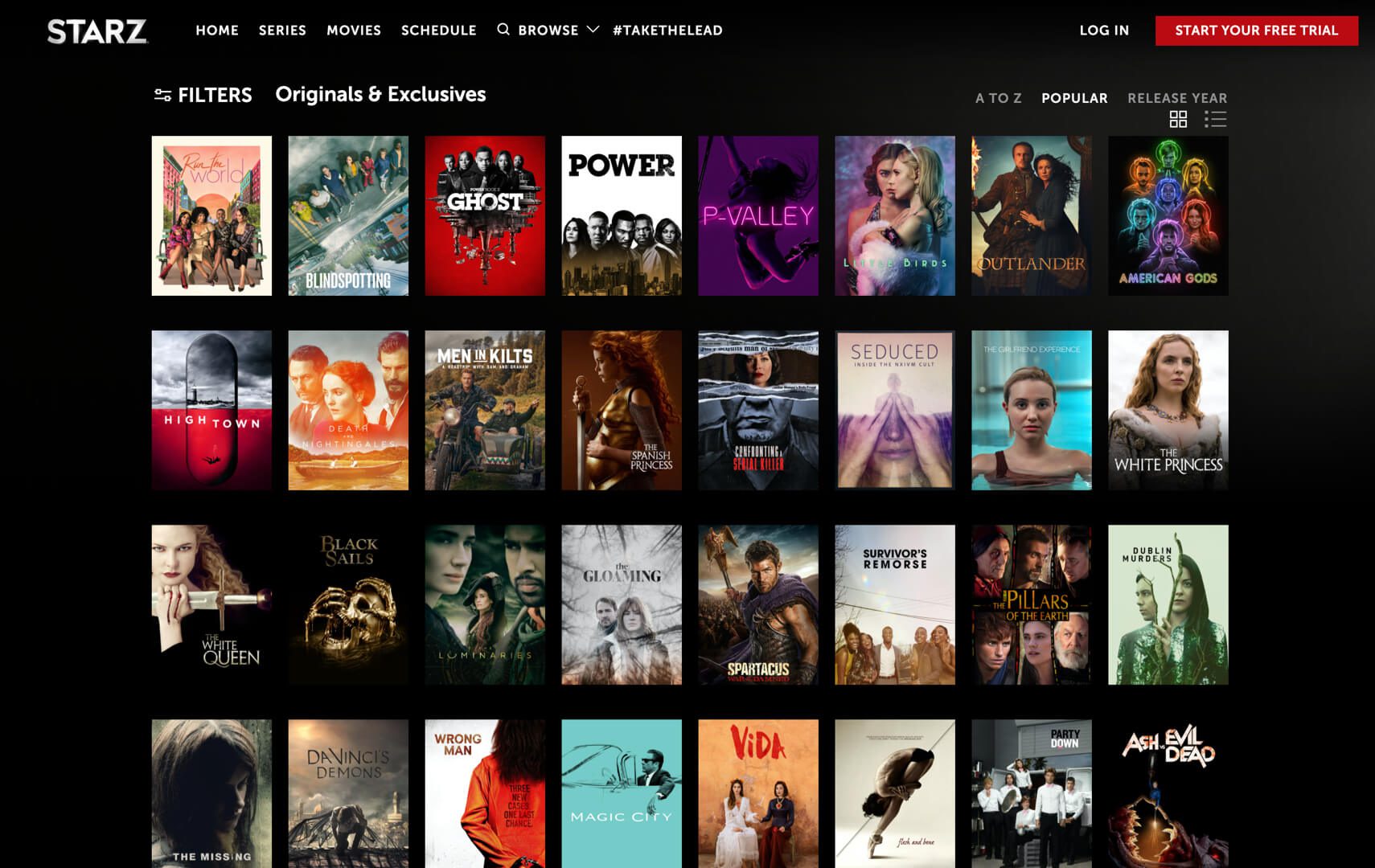 Assista aos programas do Starz — Outlander, Power, P-Valley, Black Sails e muito mais com uma VPN