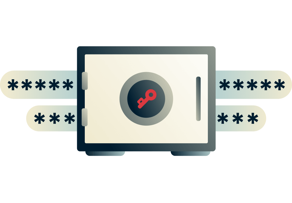 Mots de passe et coffre-fort pour ExpressVPN Keys