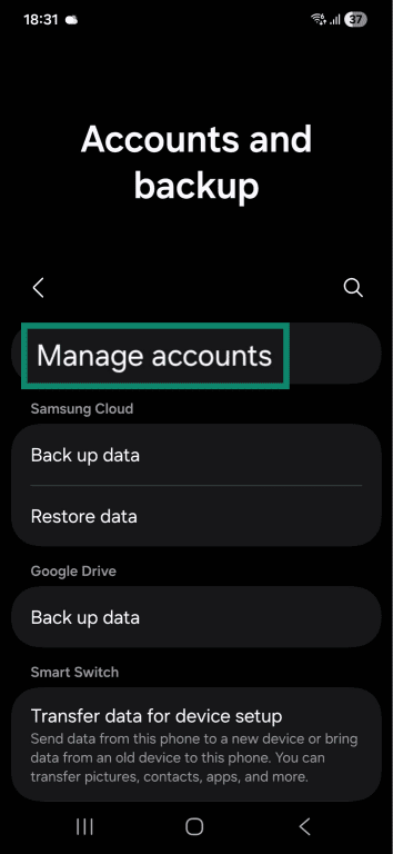 Delete Google Play Account 3
